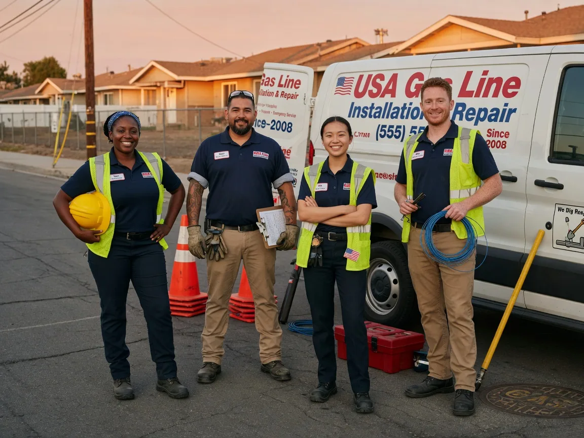 Gas Line Installation company in Nallen, WV